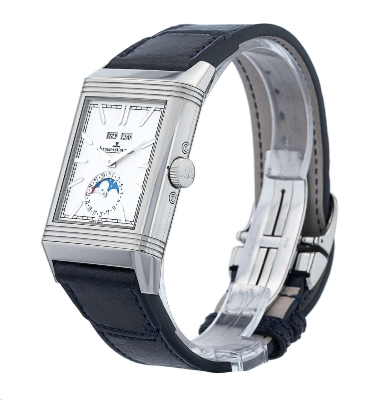 BB-X SZⅡ 1.5号　485-52 Jaeger-LeCoultre Reverso Tribute Duoface - Silver Baton Dial